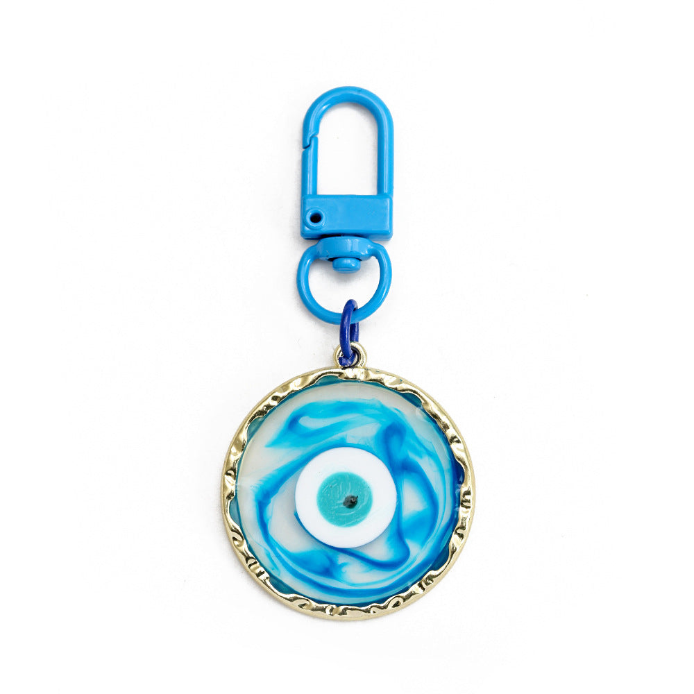 Wholesale Metal Türkiye Blue Eye Keychain